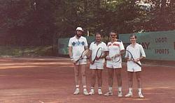 Equipe championne JV - André, Pierre, Robert, Bernard